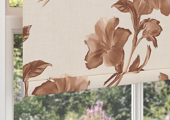 Ted Baker Midnight Garden, Terracotta - Roller Blind - Image 4